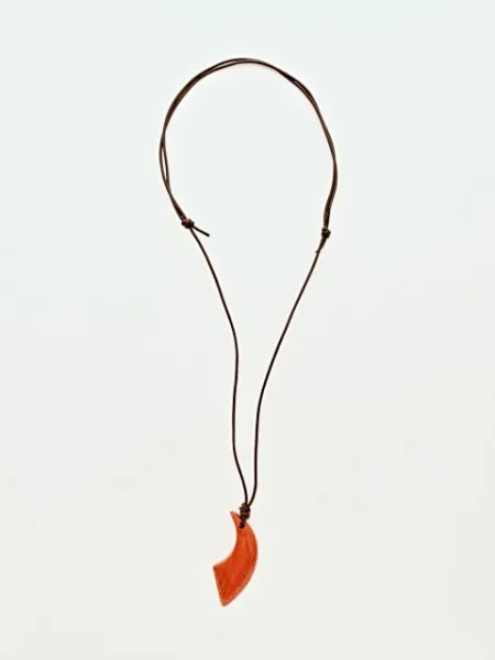 Gemstone Horn Shaped Necklace