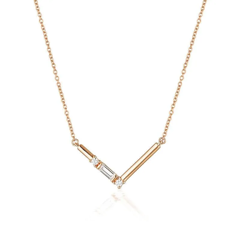 Georgini Georgini The Layered Edit Tiga Necklace Rose Gold