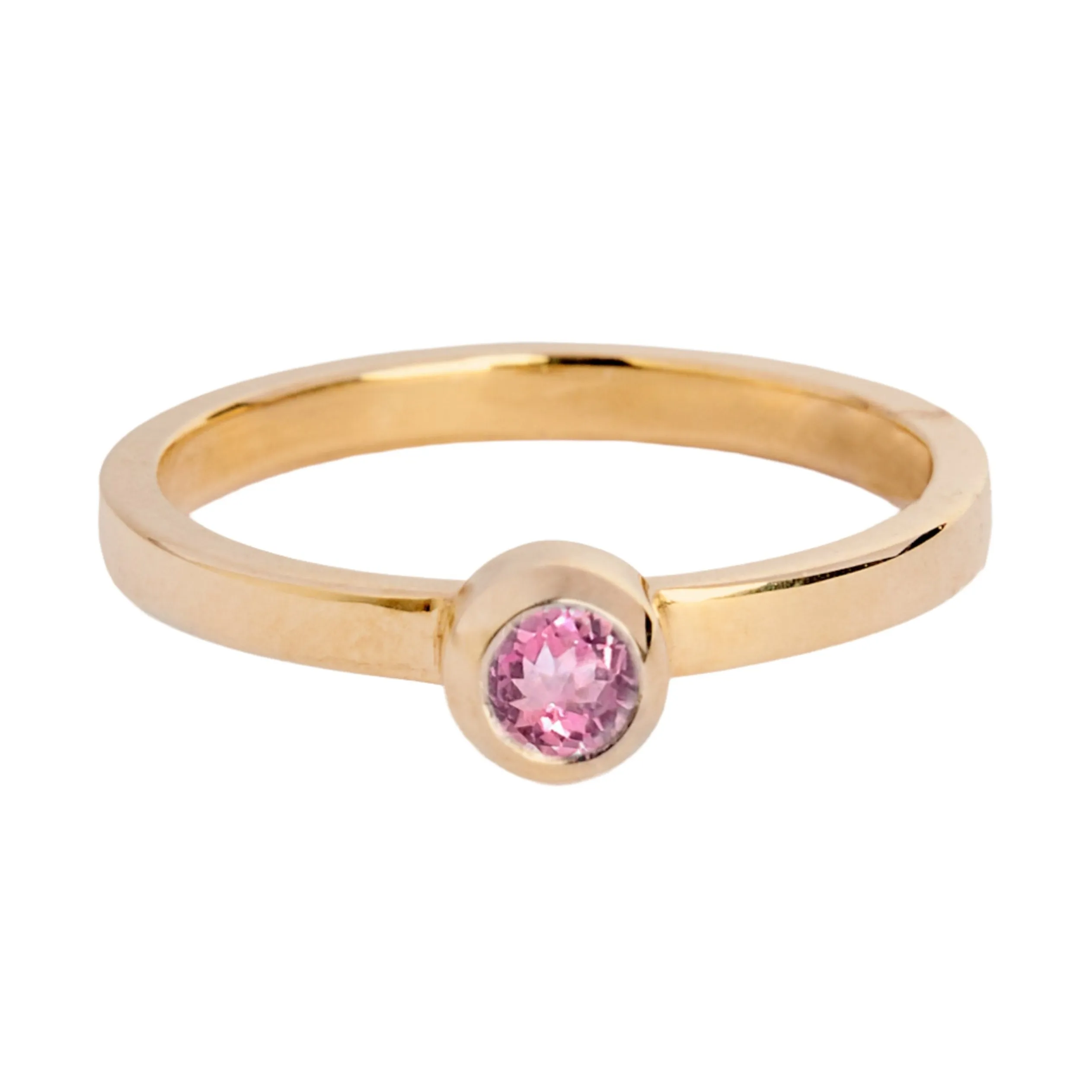Gilded Blossom 9ct yellow Gold Ring