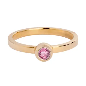 Gilded Blossom 9ct yellow Gold Ring