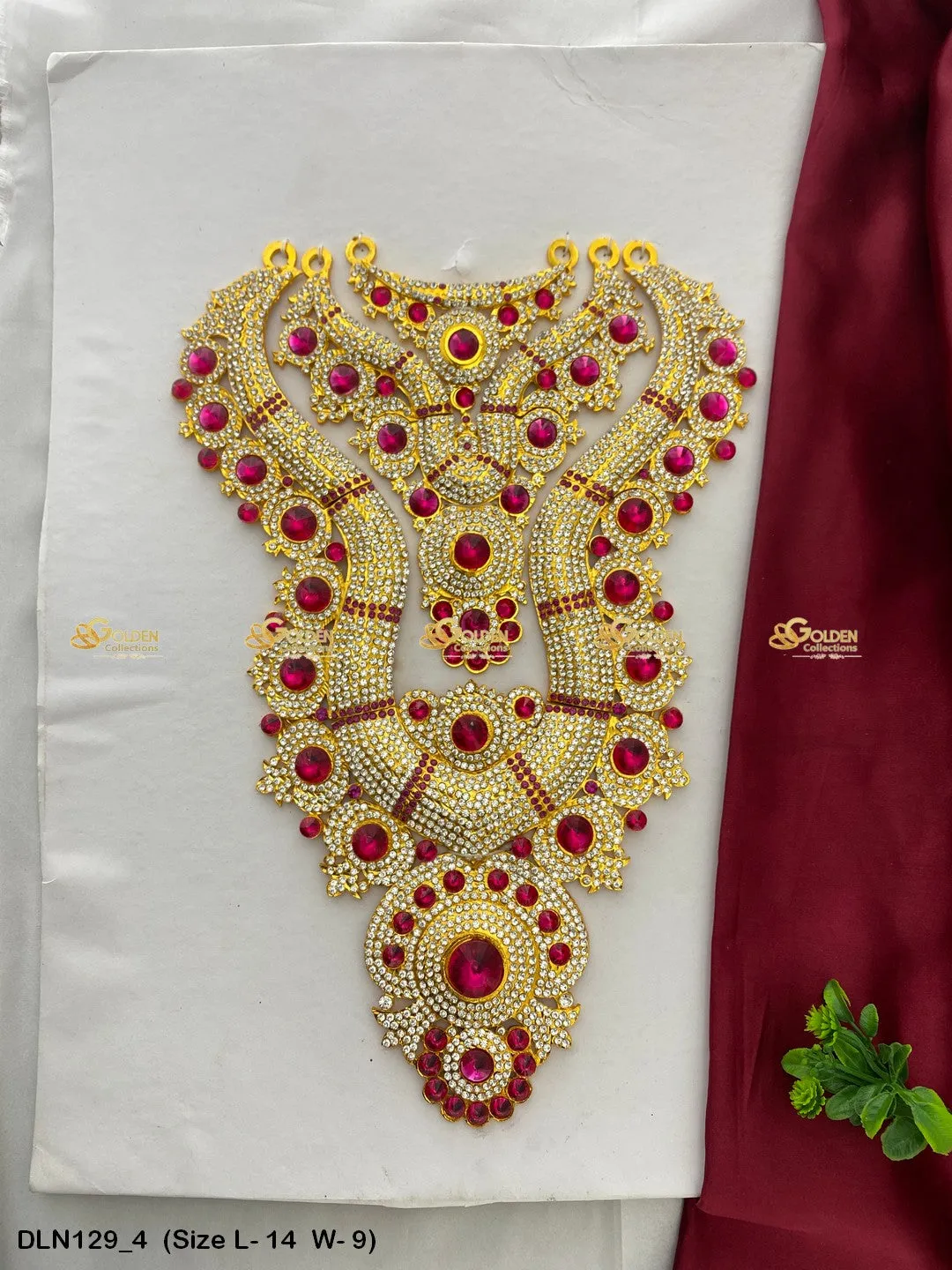 Goddess Long Necklace Collection: Divine Beauty Unveiled DLN-129