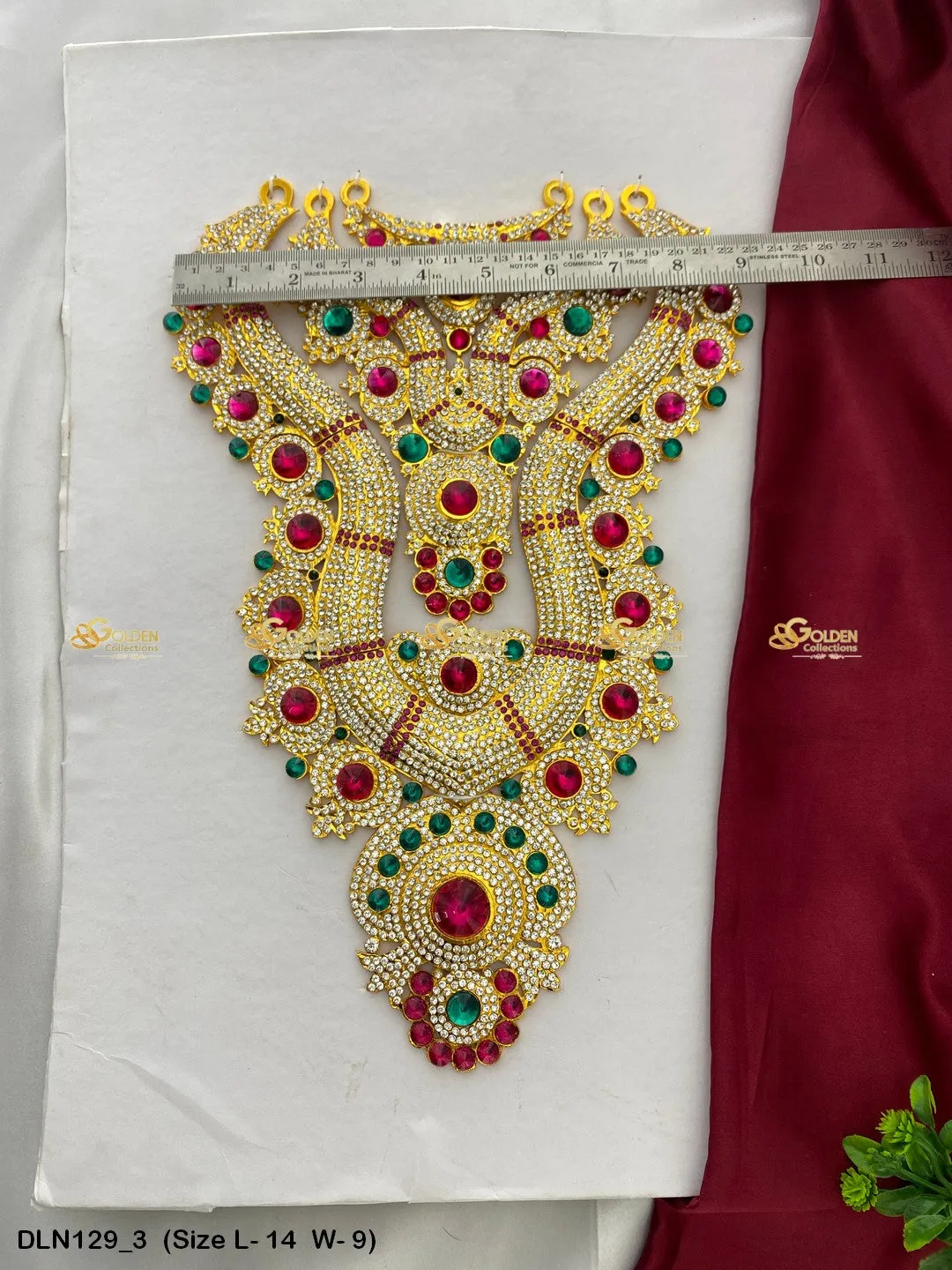 Goddess Long Necklace Collection: Divine Beauty Unveiled DLN-129