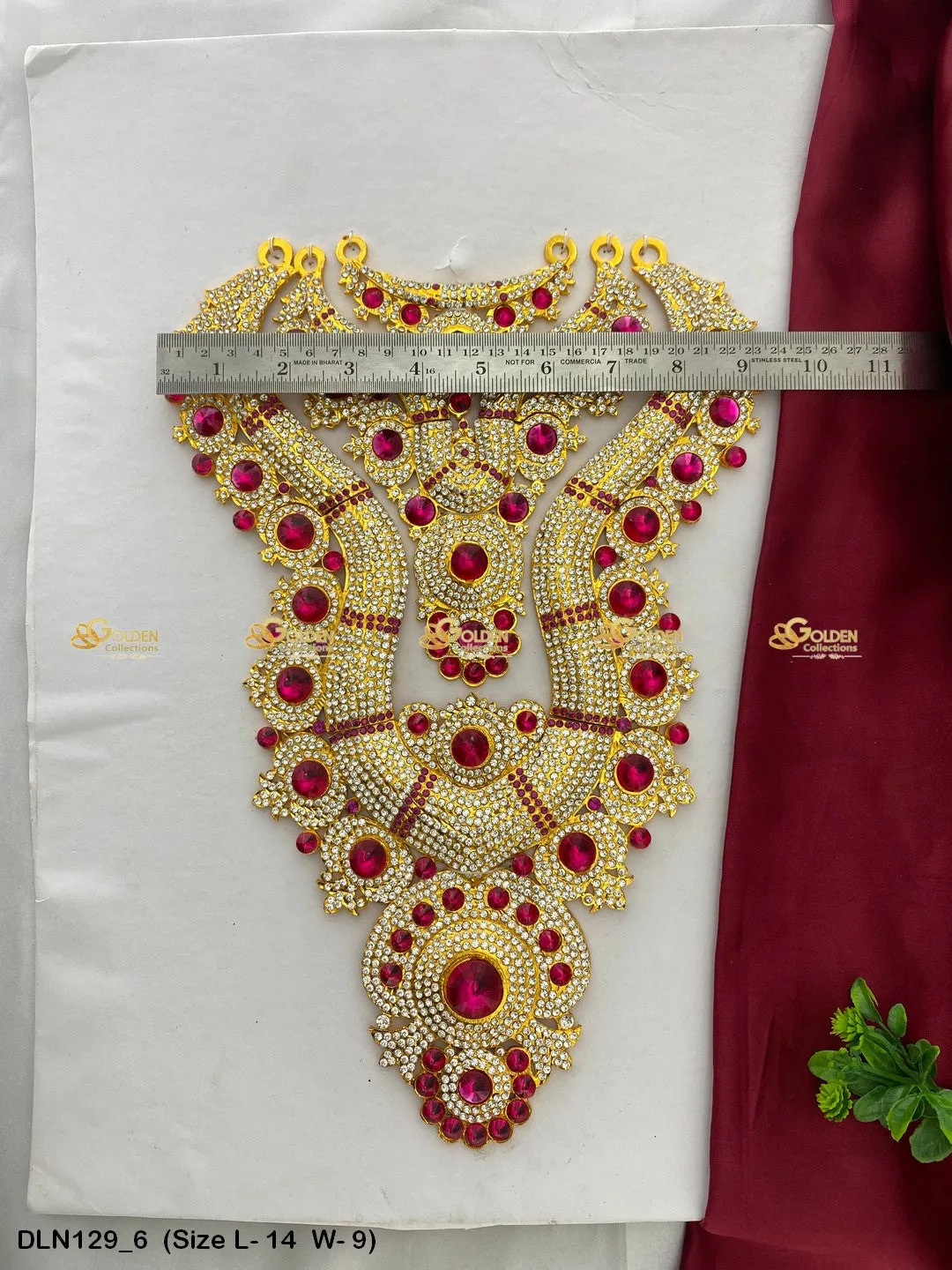 Goddess Long Necklace Collection: Divine Beauty Unveiled DLN-129