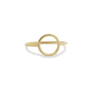 Gold Circle Ring