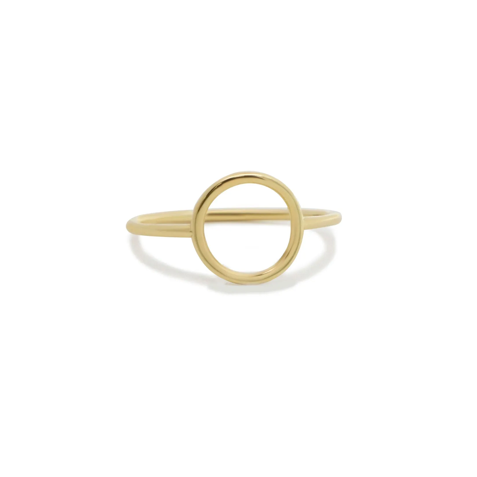 Gold Circle Ring