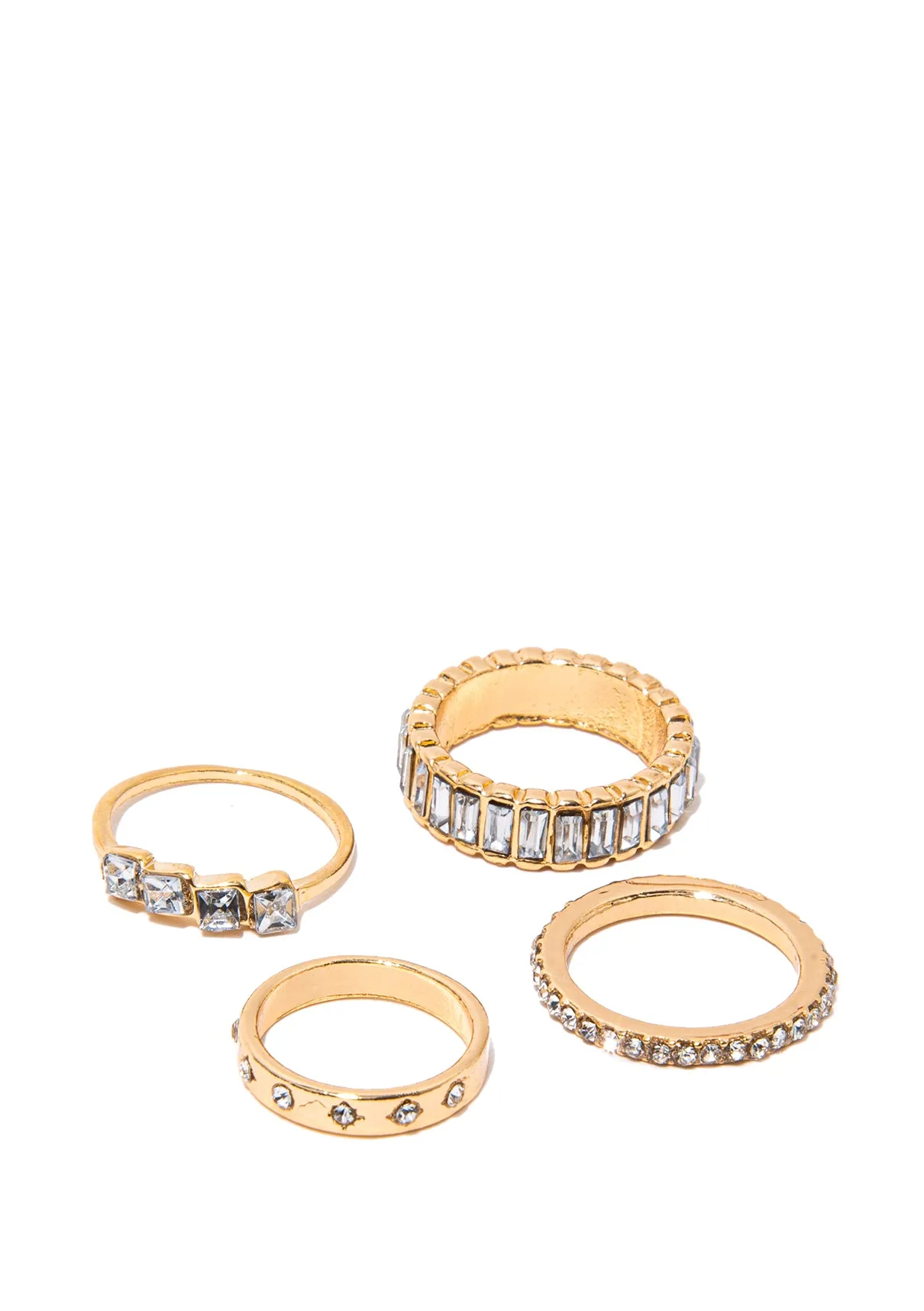 Gold Colored Rings