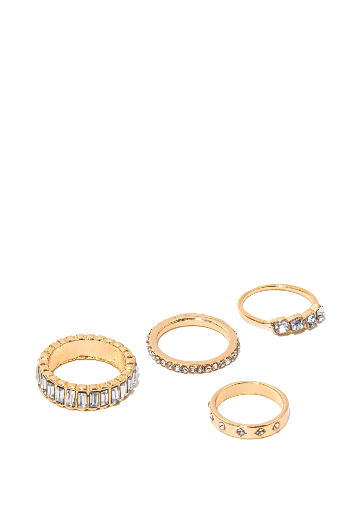 Gold Colored Rings