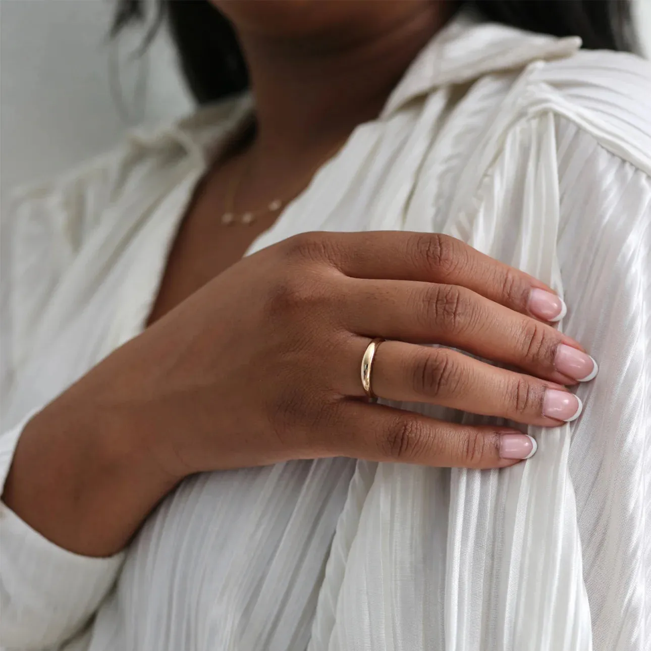 Gold Dome Ring