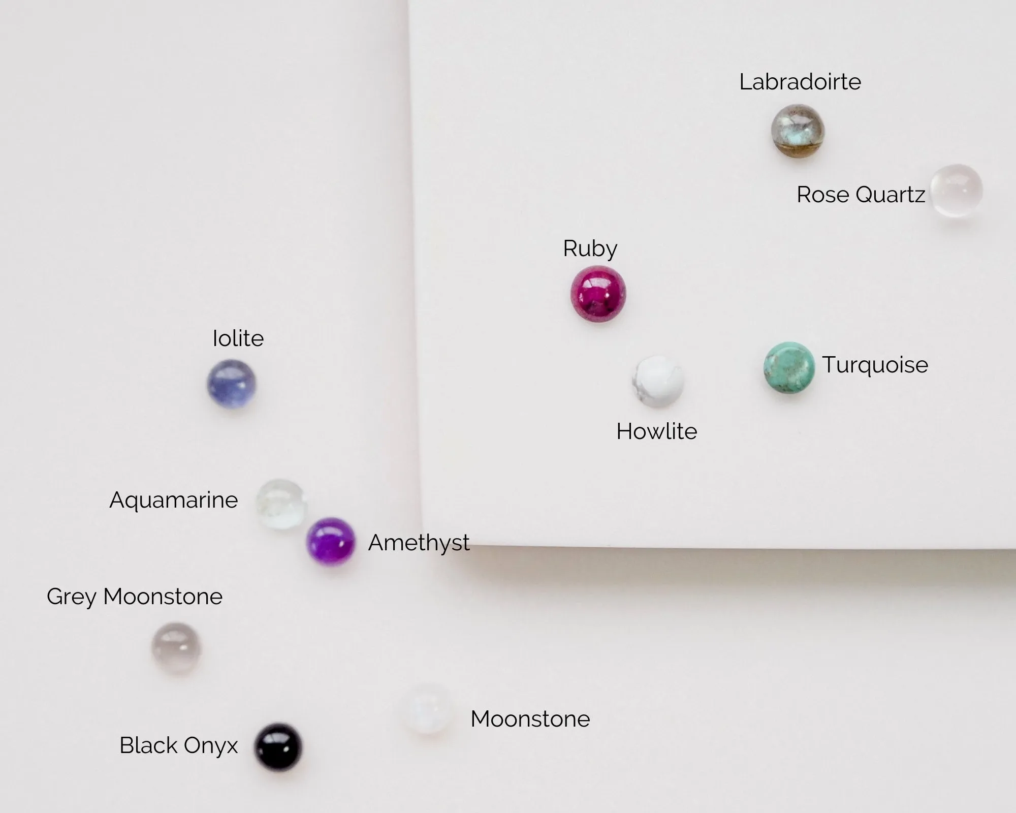 Gold-filled Gemstone Studs