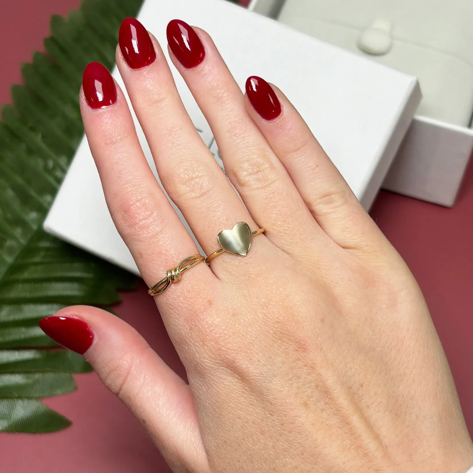 Gold Heart Ring