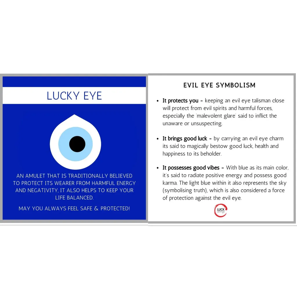 Gold Lucky Eye Bracelet