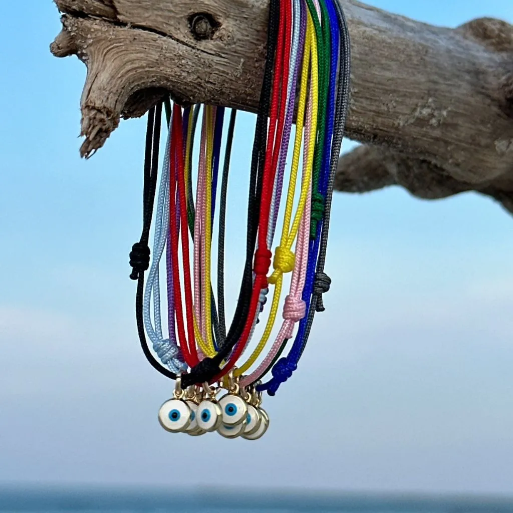 Gold Lucky Eye Bracelet