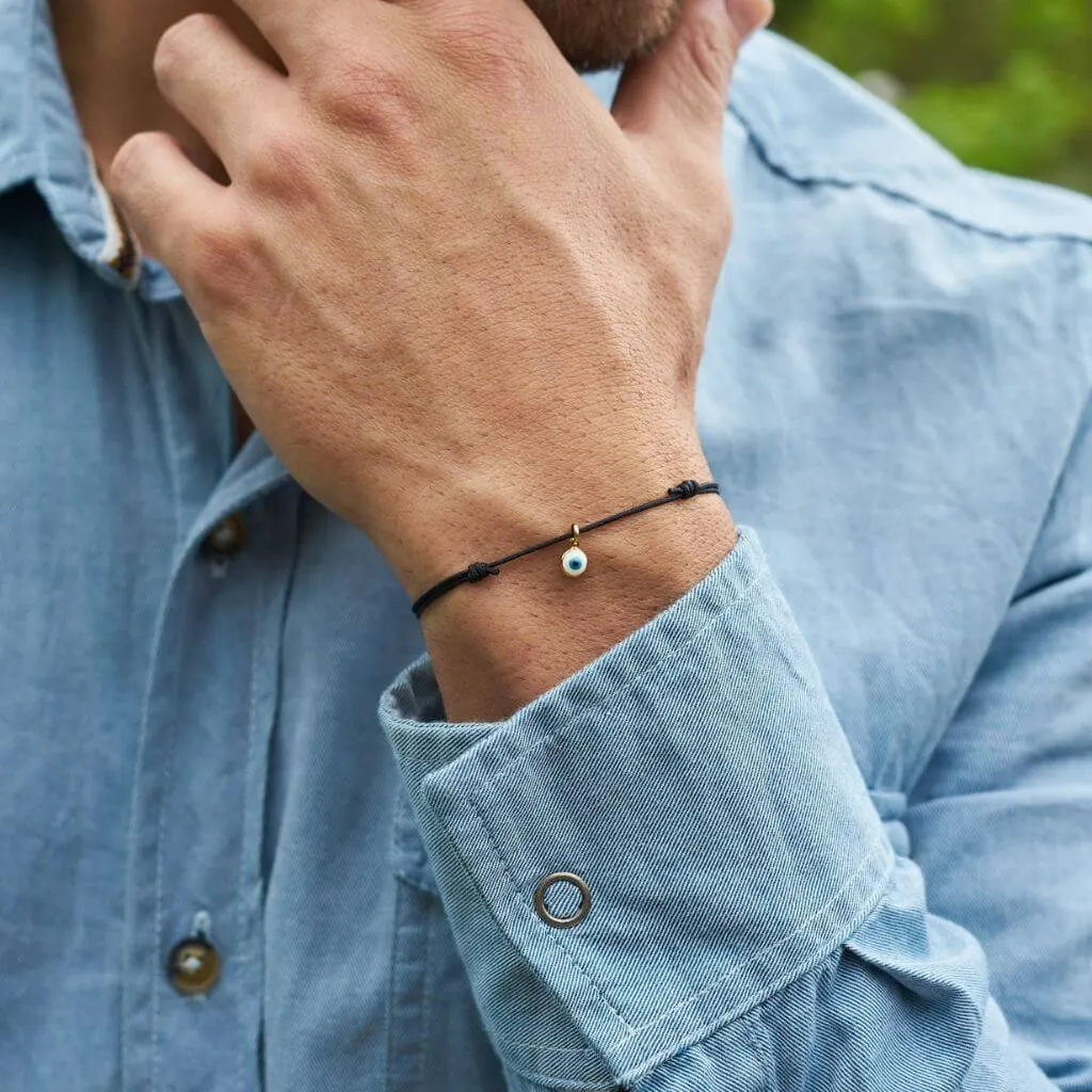 Gold Lucky Eye Bracelet