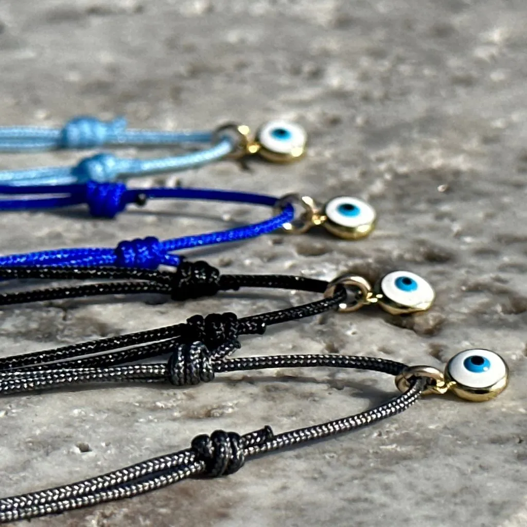 Gold Lucky Eye Bracelet