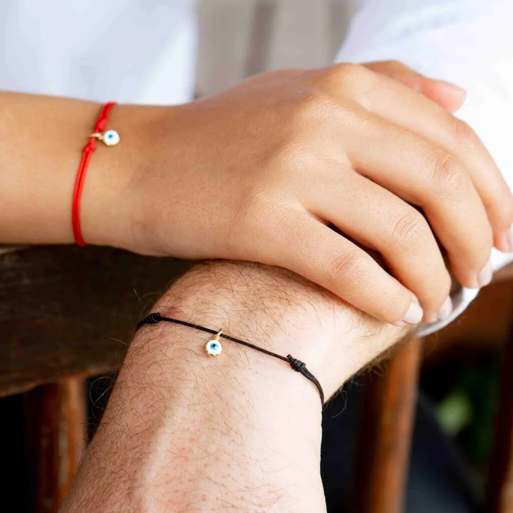 Gold Lucky Eye Bracelet