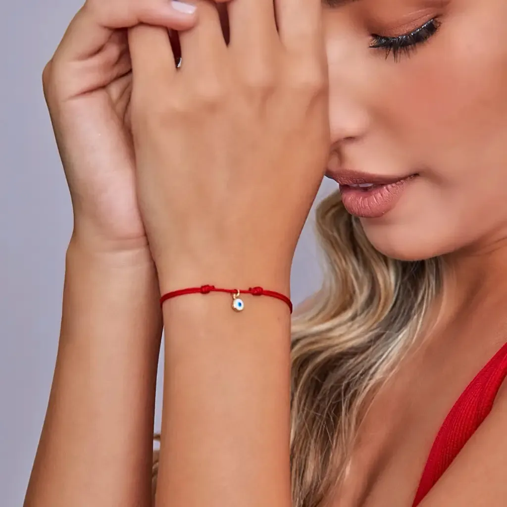 Gold Lucky Eye Bracelet