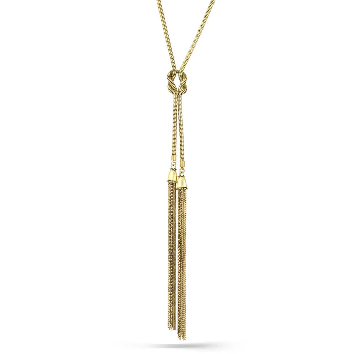 GOLD OX TASSEL NECKLACES #FW1403931 (IF7/LH18 TOP)