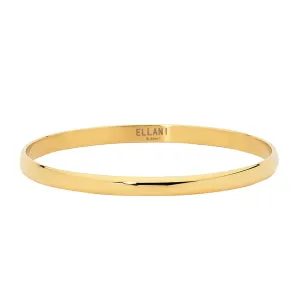 Gold Plated Stainless Steel Bangle SB110G