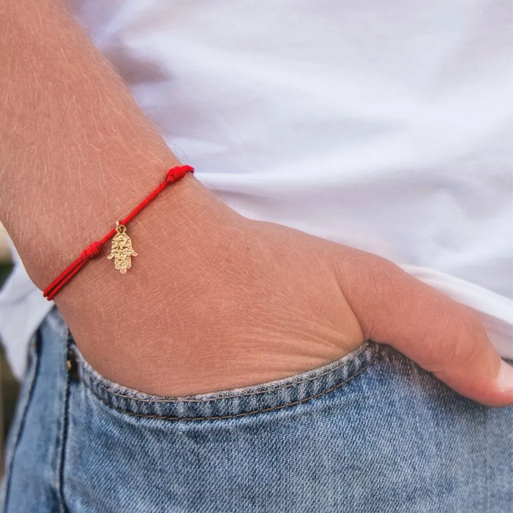 Gold Vermeil Hamsa Guardian Bracelet