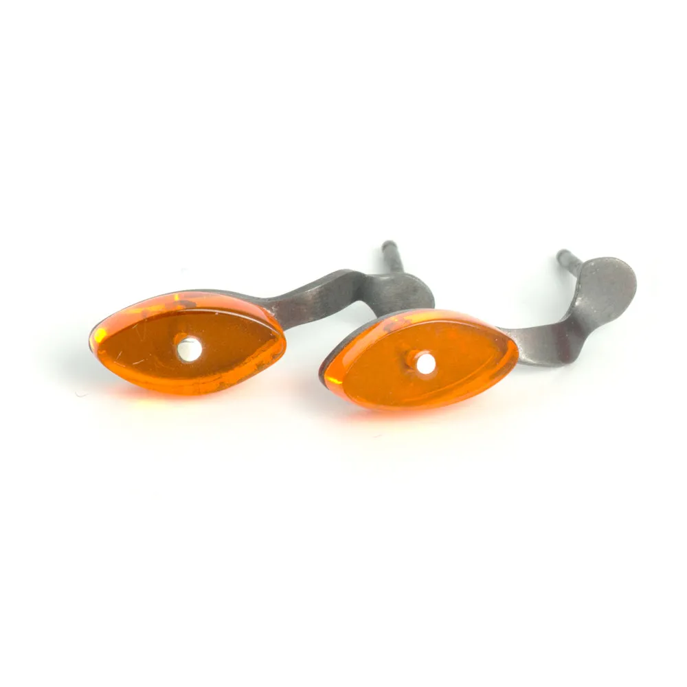 Handmade-to-Order Seaweed Stud Earrings