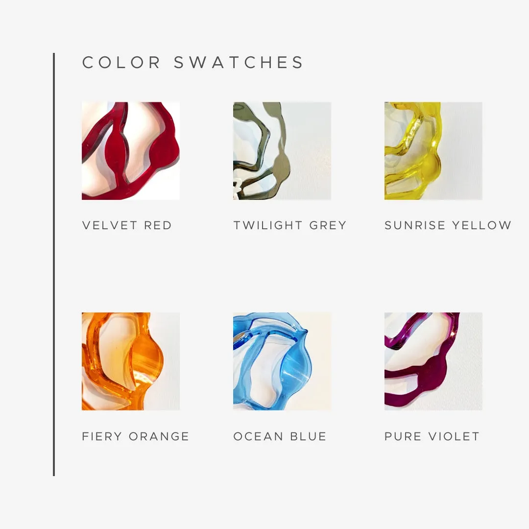 Handmade-to-Order Seaweed Stud Earrings