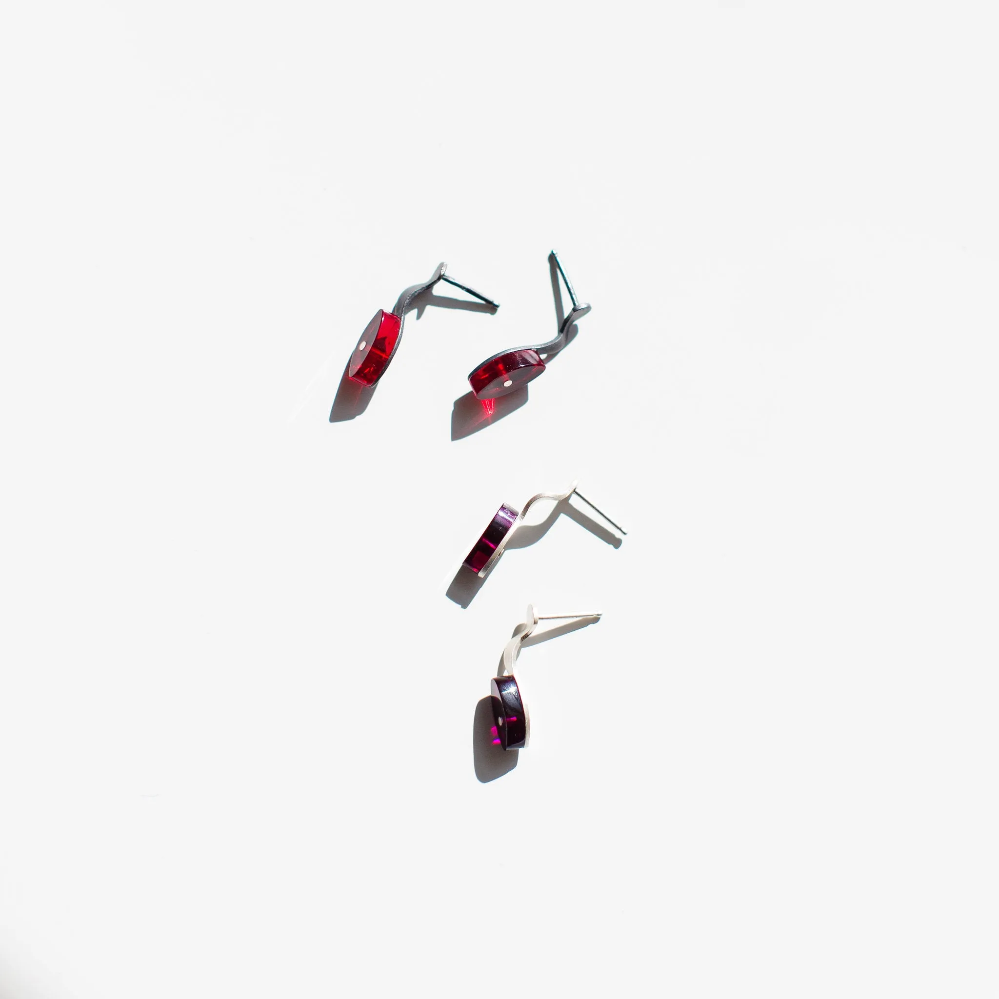Handmade-to-Order Seaweed Stud Earrings