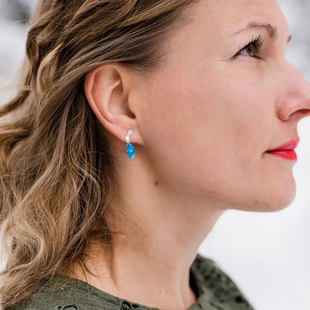 Handmade-to-Order Seaweed Stud Earrings