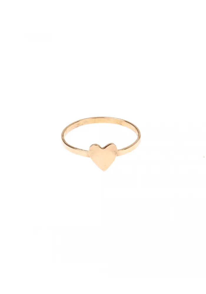 Heart Charm Ring