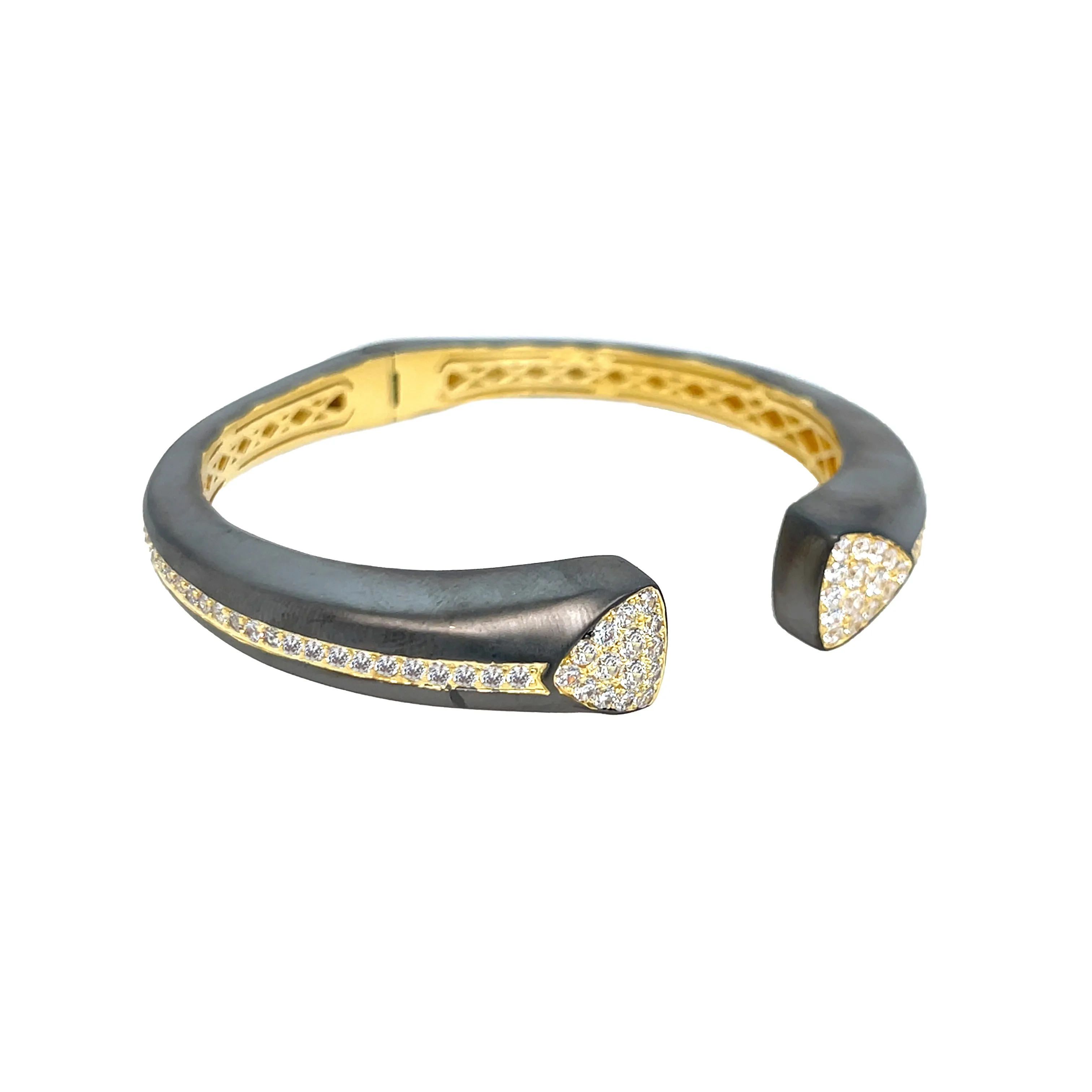 Hinge Bangle Bracelet