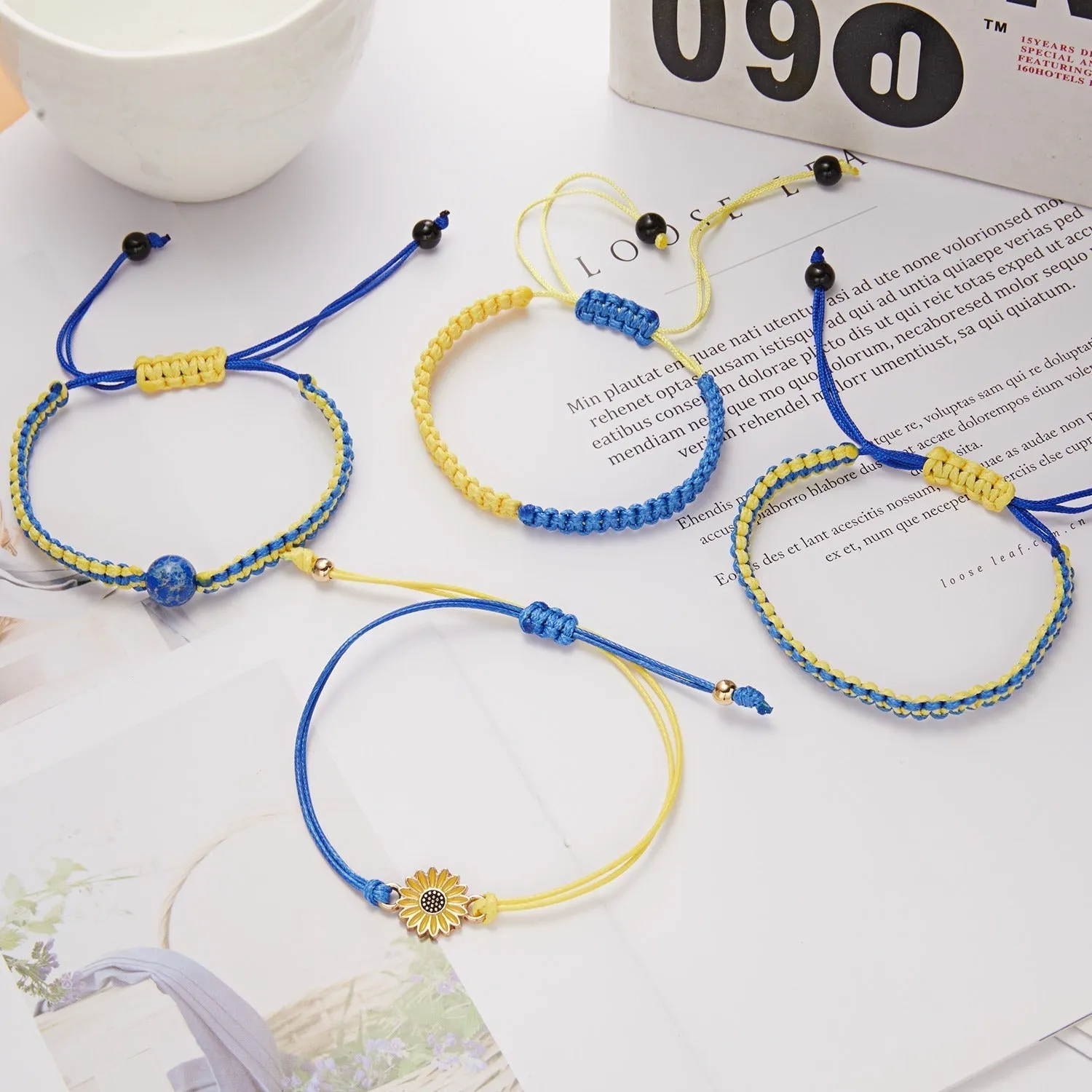 I support ukraine wristband