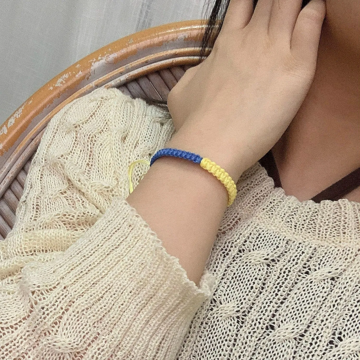 I support ukraine wristband