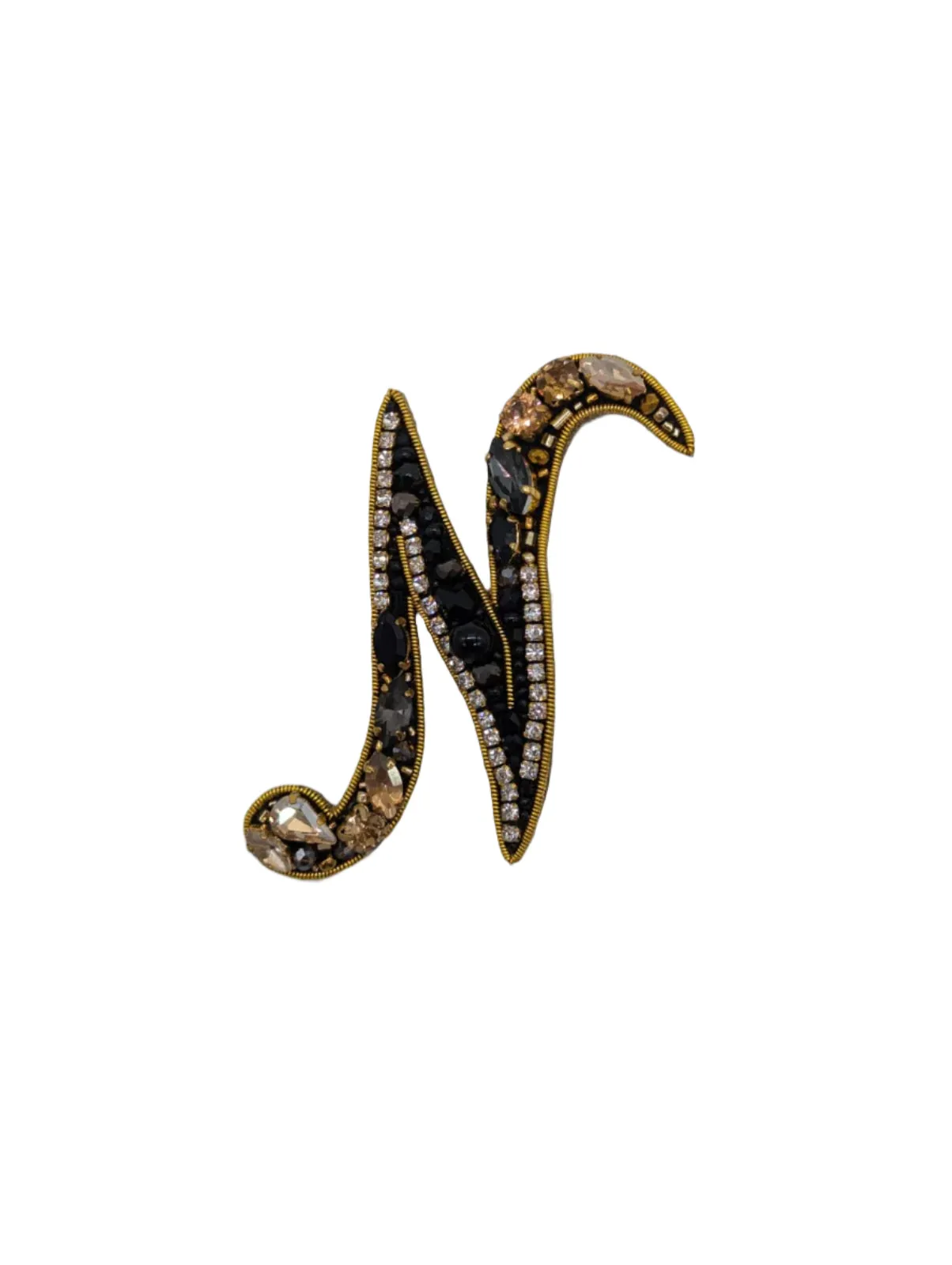 Initial Brooch by Broochella
