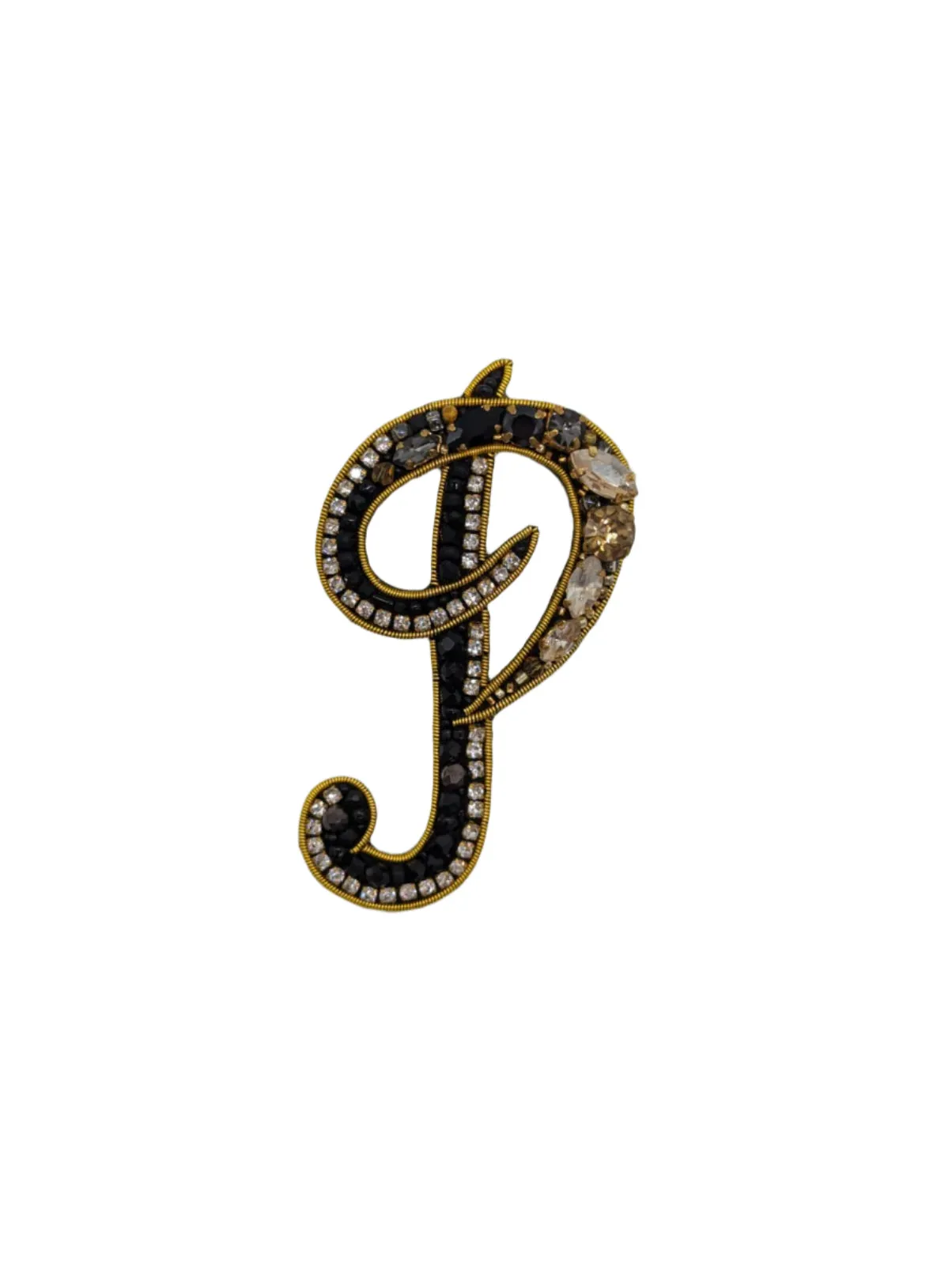 Initial Brooch by Broochella