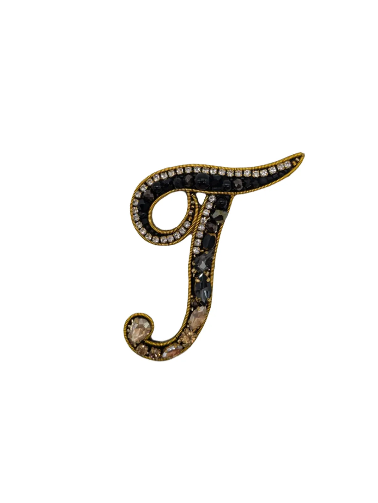 Initial Brooch by Broochella