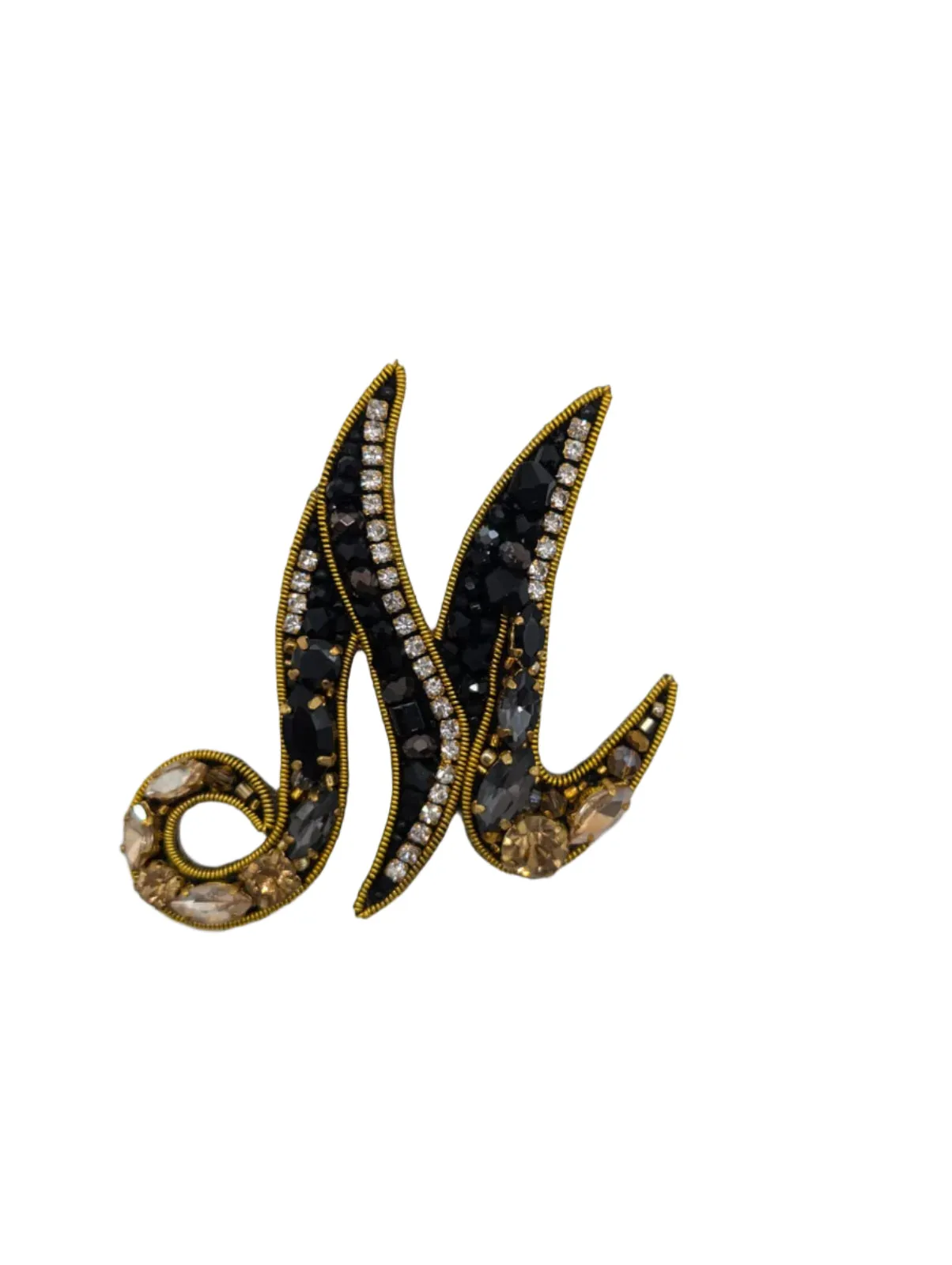 Initial Brooch by Broochella