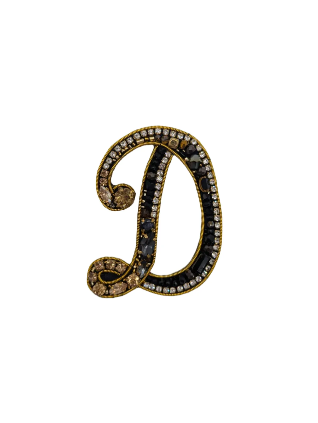Initial Brooch by Broochella
