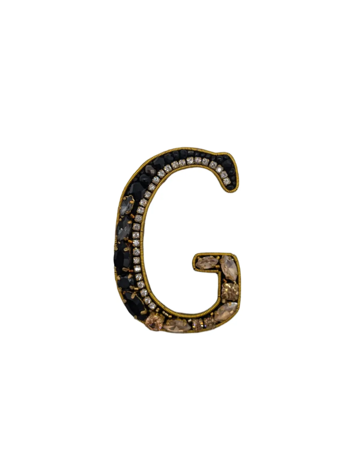 Initial Brooch by Broochella