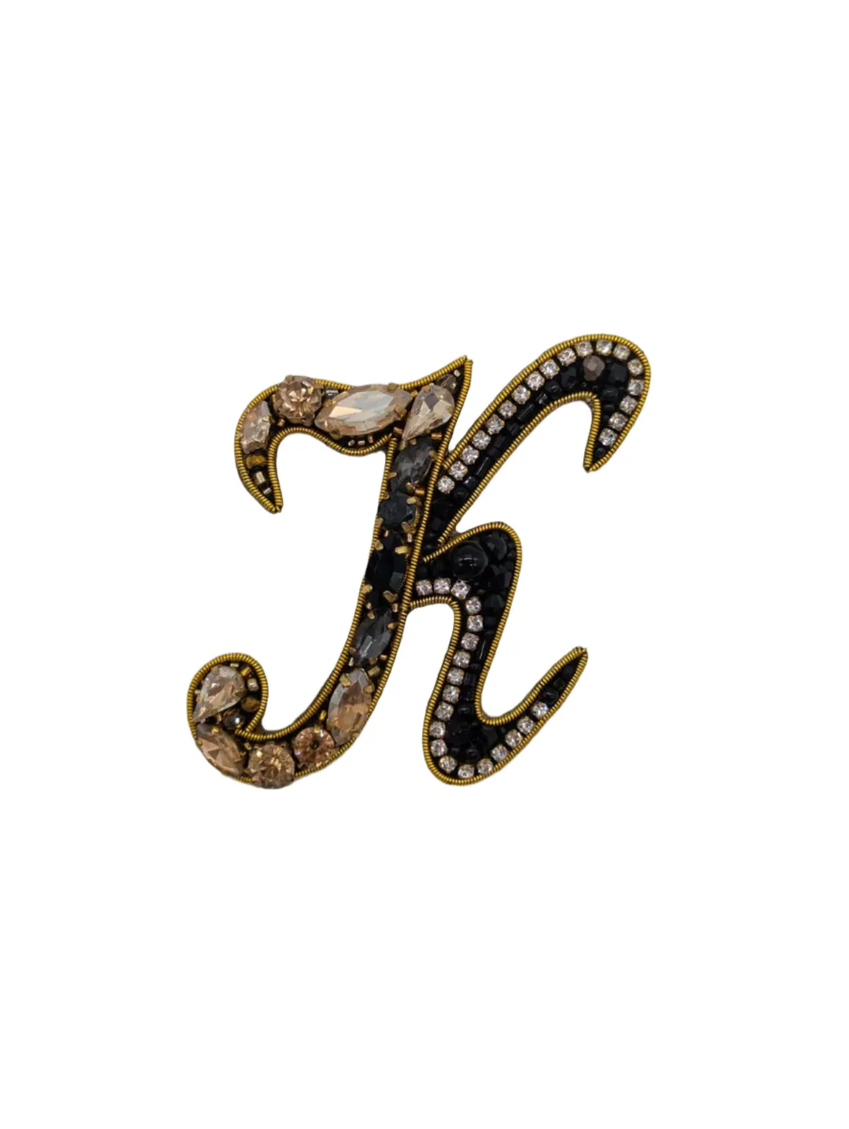 Initial Brooch by Broochella