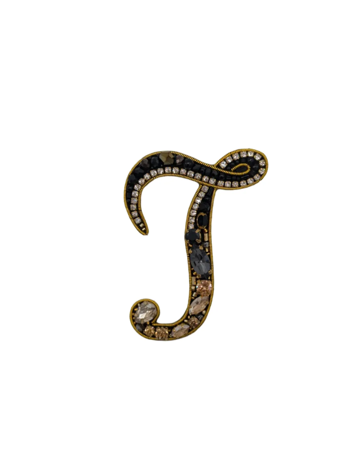 Initial Brooch by Broochella