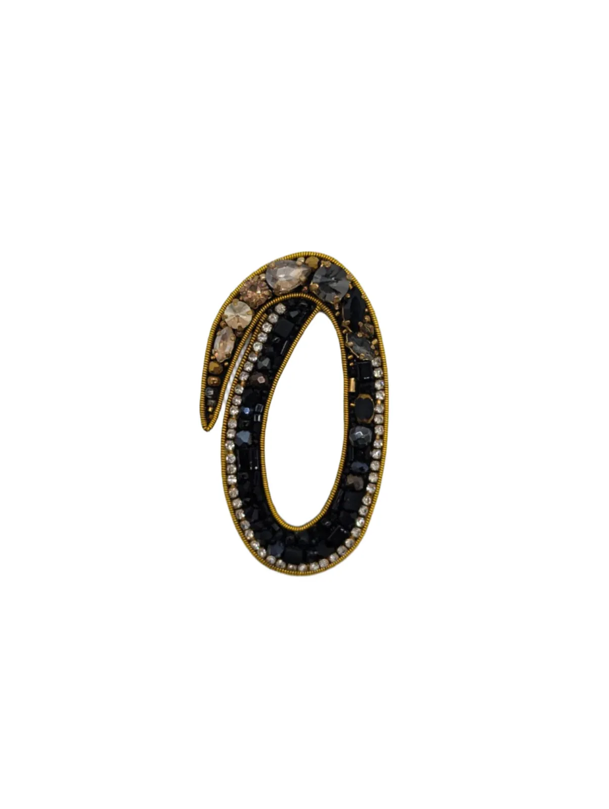 Initial Brooch by Broochella