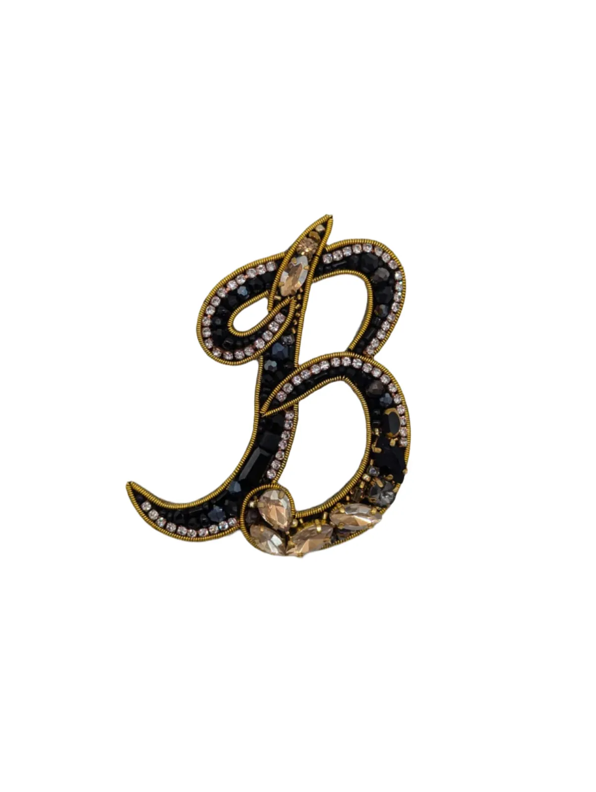 Initial Brooch by Broochella