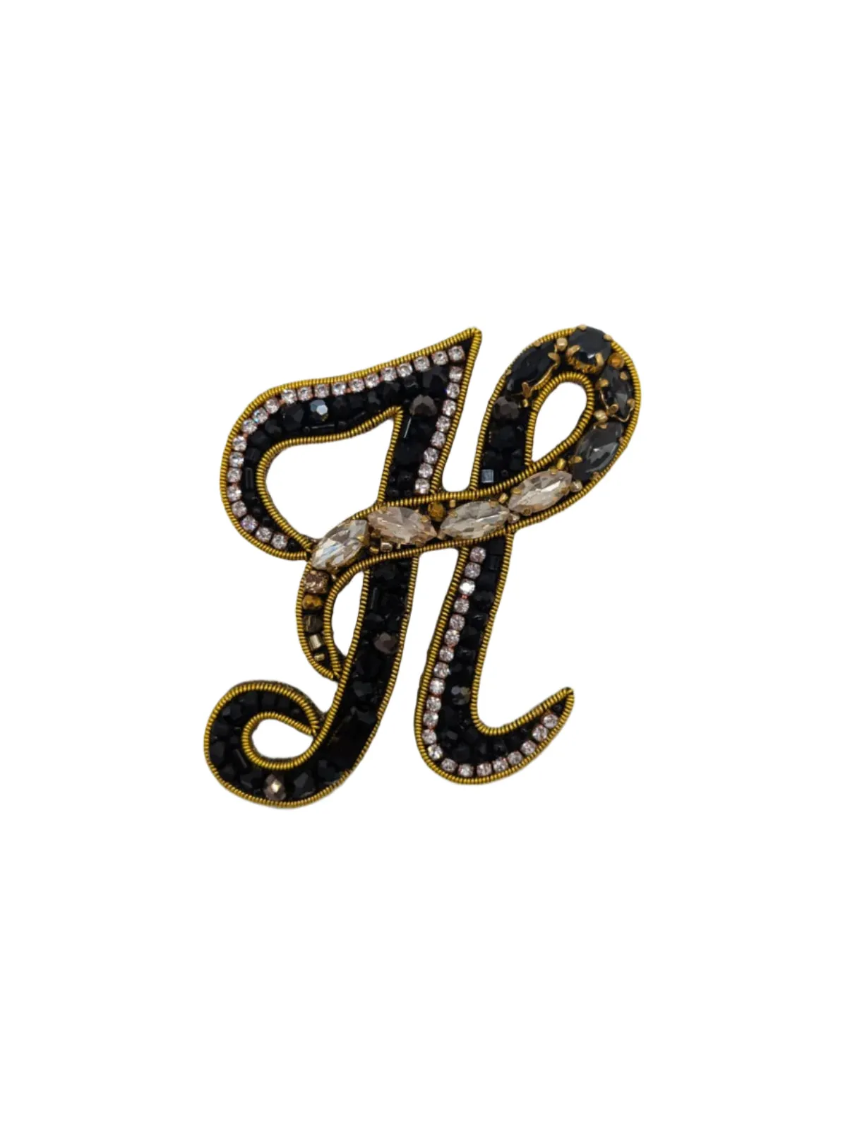 Initial Brooch by Broochella