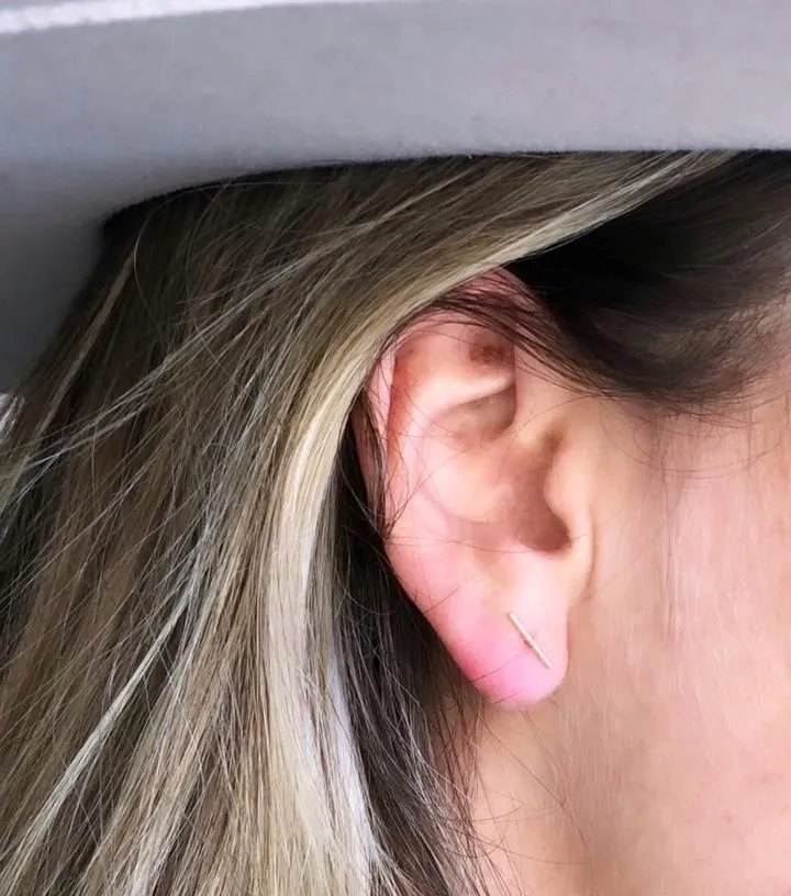JaxKelly - Minimalist Bar Earring