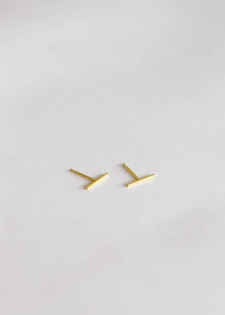 JaxKelly - Minimalist Bar Earring