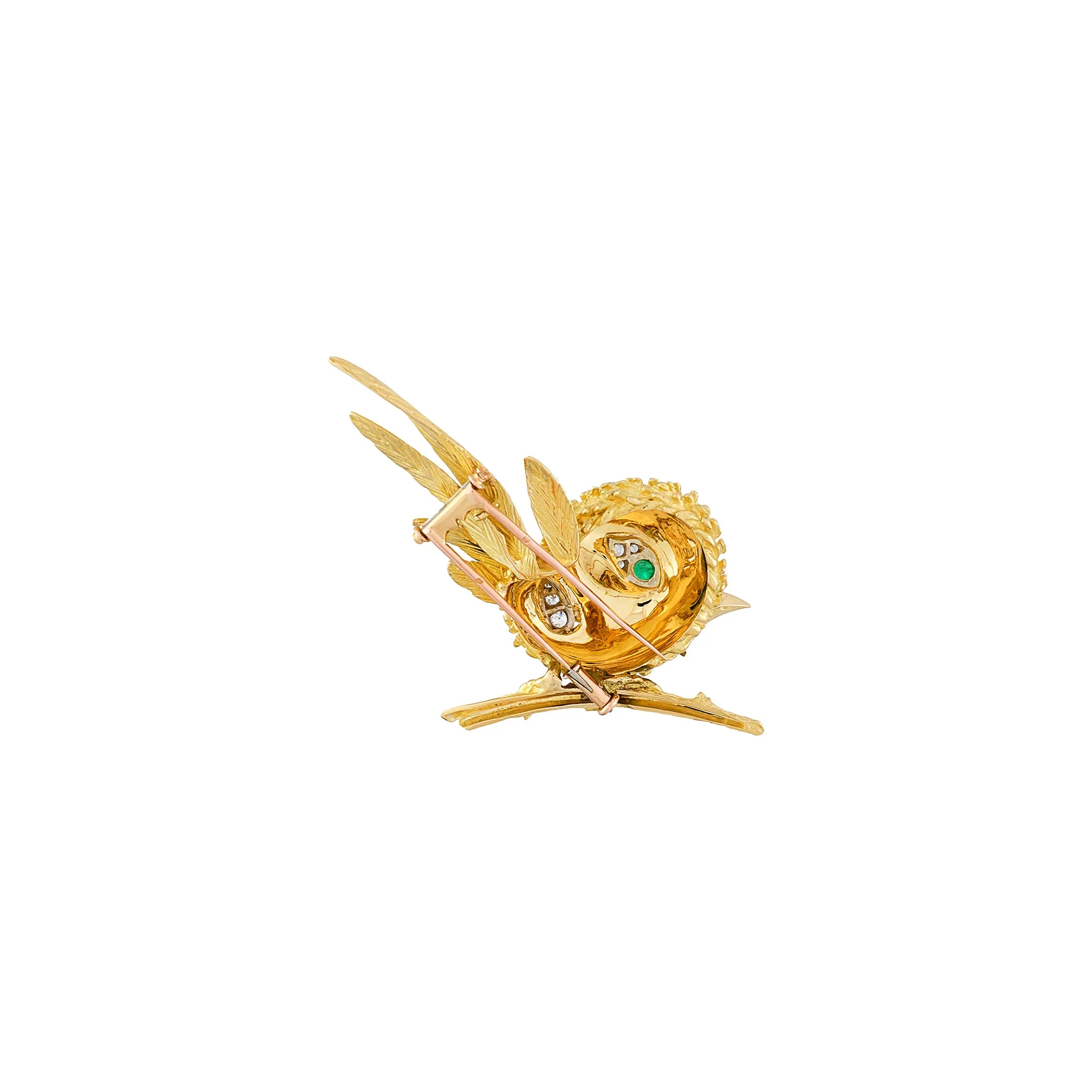 Jean & Pierre Bellin Sparrow Brooch