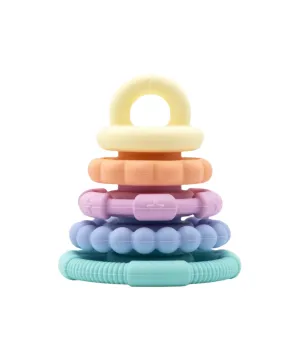 Jellystone Designs | Rainbow Stacker and Teether Toy - Pastel