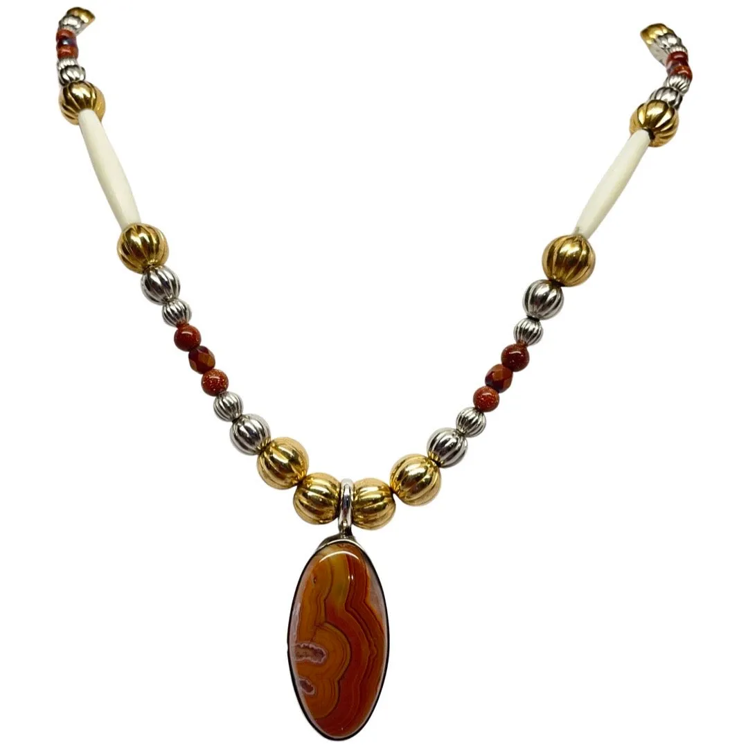 JR Agate Necklace