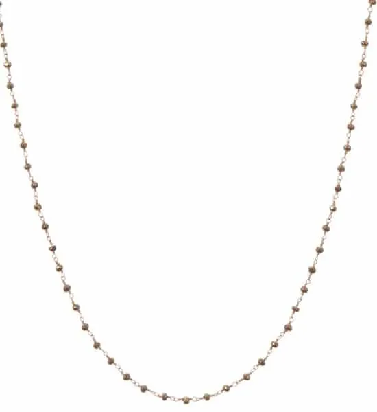 Katie Long Layering Gemstone Necklace