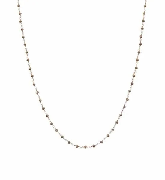 Katie Long Layering Gemstone Necklace