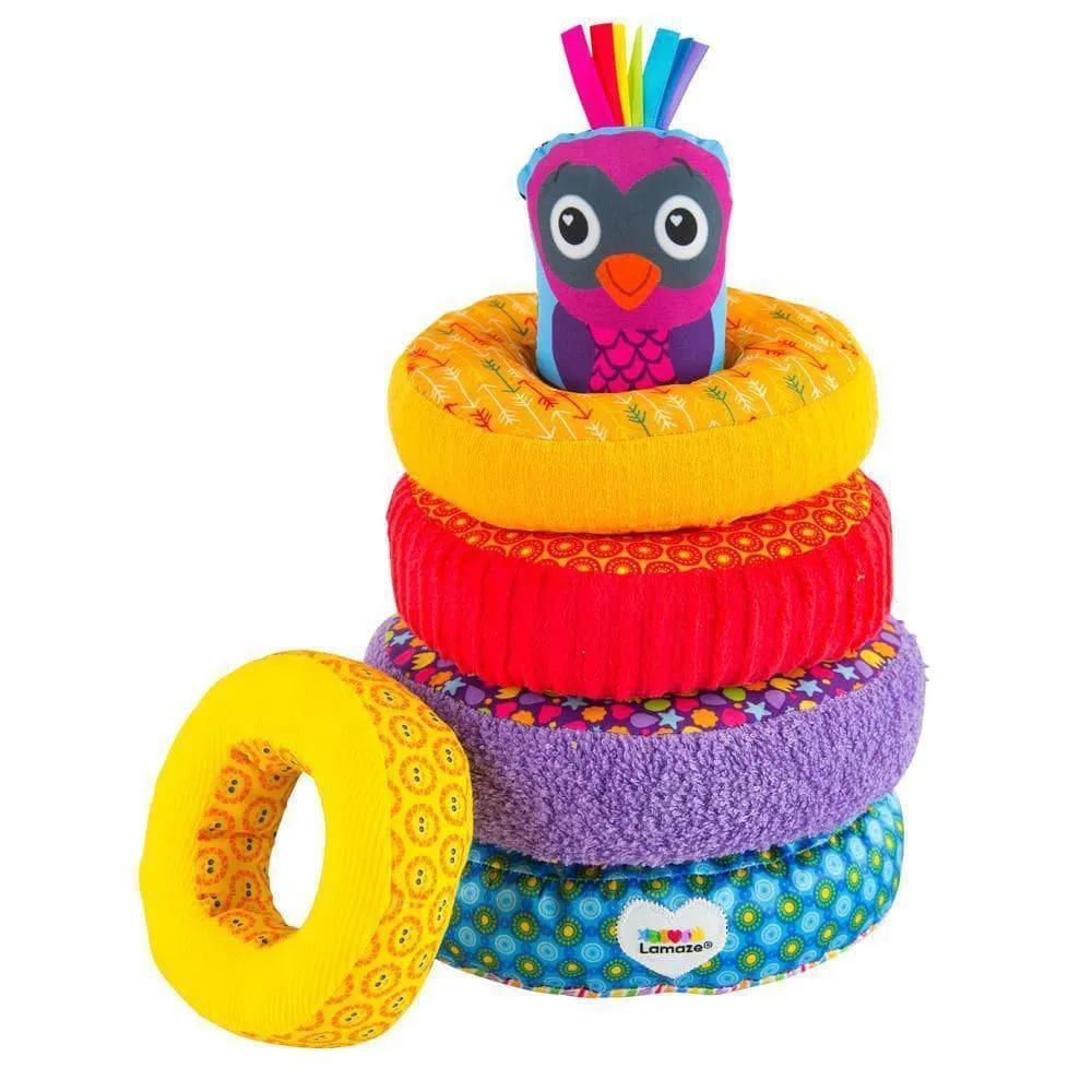 Lamaze Rainbow Soft Rings Stacking Toy